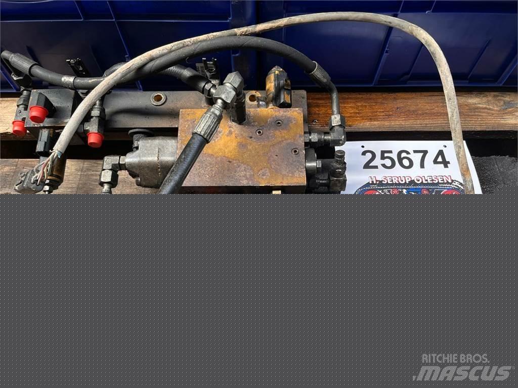 CAT 323D ventilgruppe-CON Hidrolik