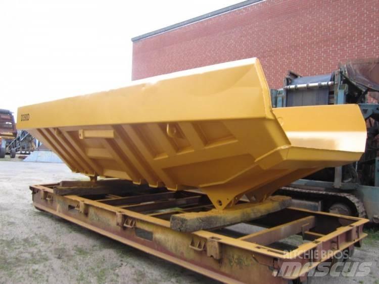 CAT D350D dumperkasse, brugt Belden kirma kamyonlar