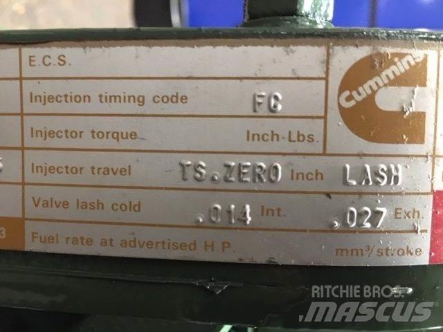 Cummins LTA 10-C motor Motorlar
