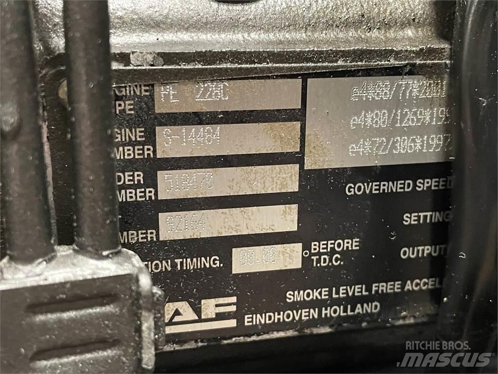 DAF PE228C motor Motorlar