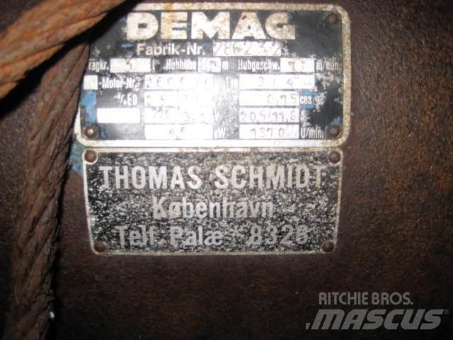 Demag spil 3 ton Dış cephe asansörleri