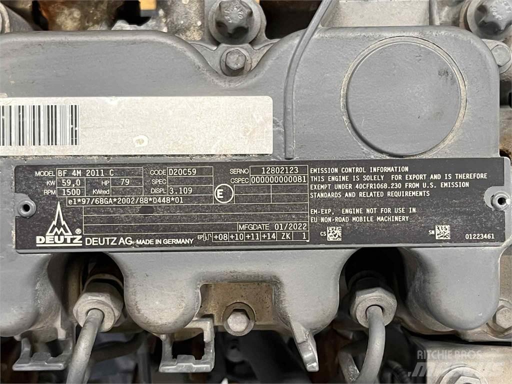 Deutz BF 4M 2011 C motor Motorlar