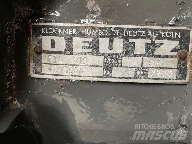 Deutz F1L 310 motor Motorlar