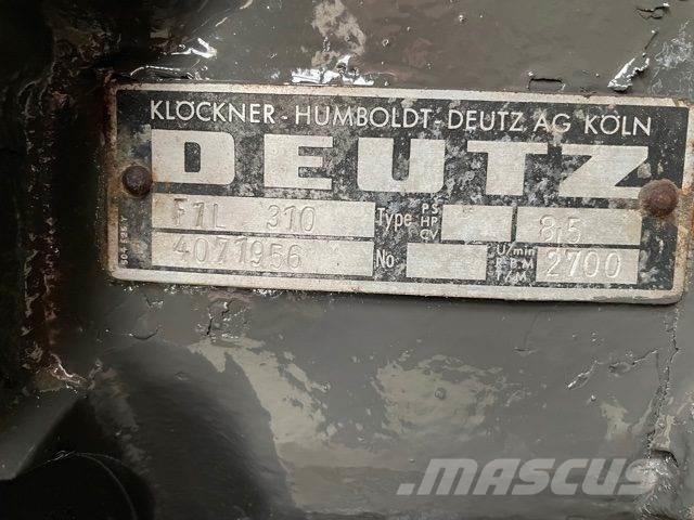Deutz F1L 310 motor Motorlar