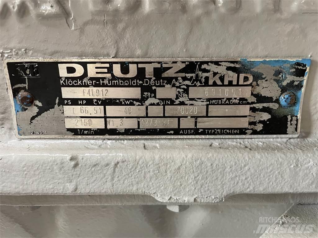 Deutz F4L 912 motor Motorlar