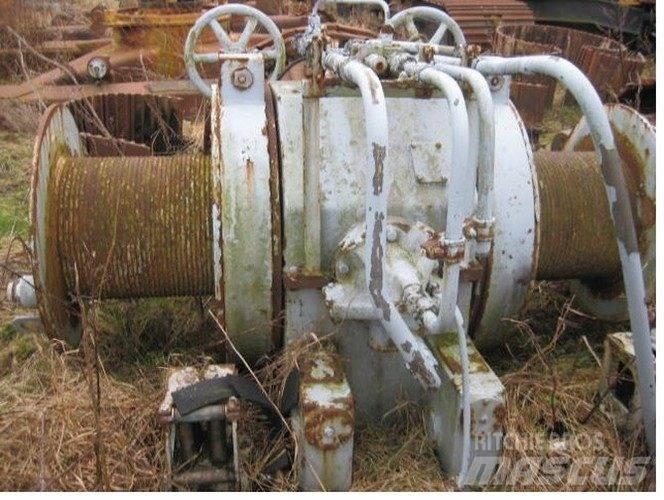  Double drum hydr. winch Dış cephe asansörleri