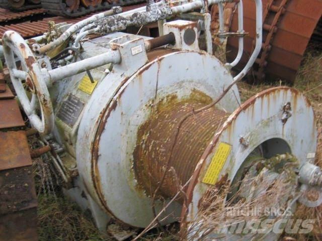  Double drum hydr. winch Dış cephe asansörleri