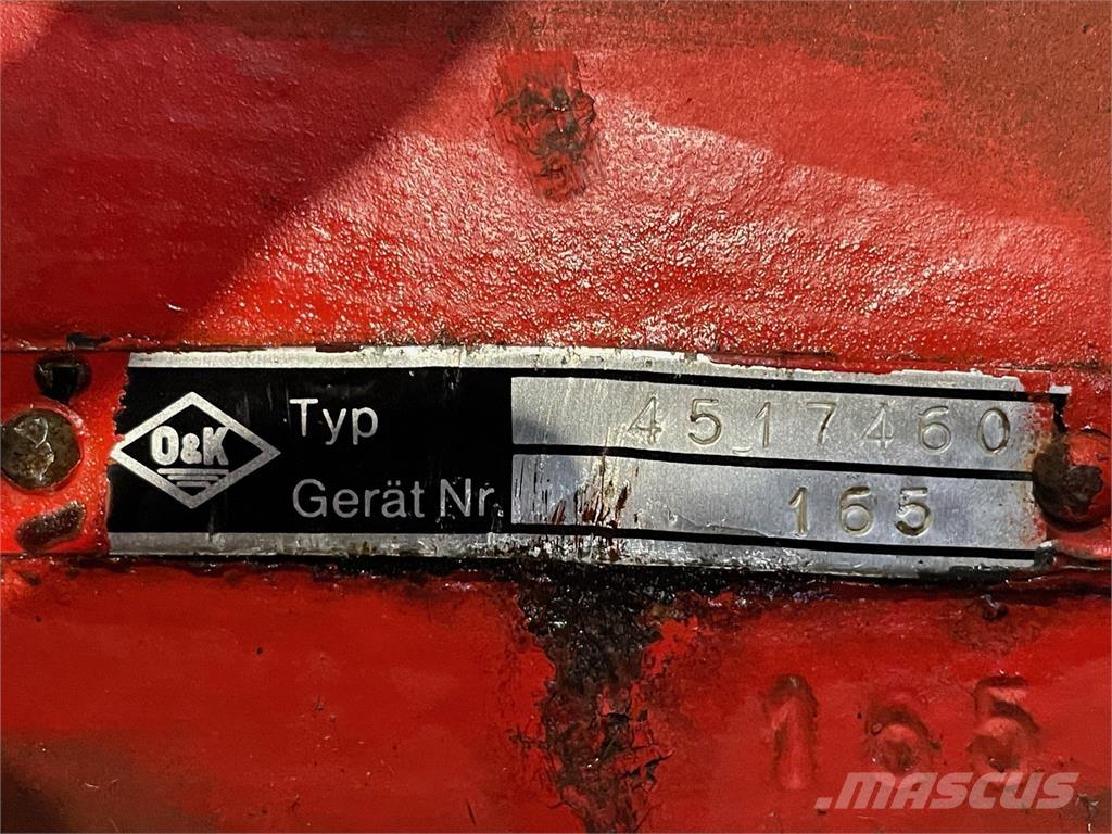  Frontaksel ex. O&K 20 Akslar