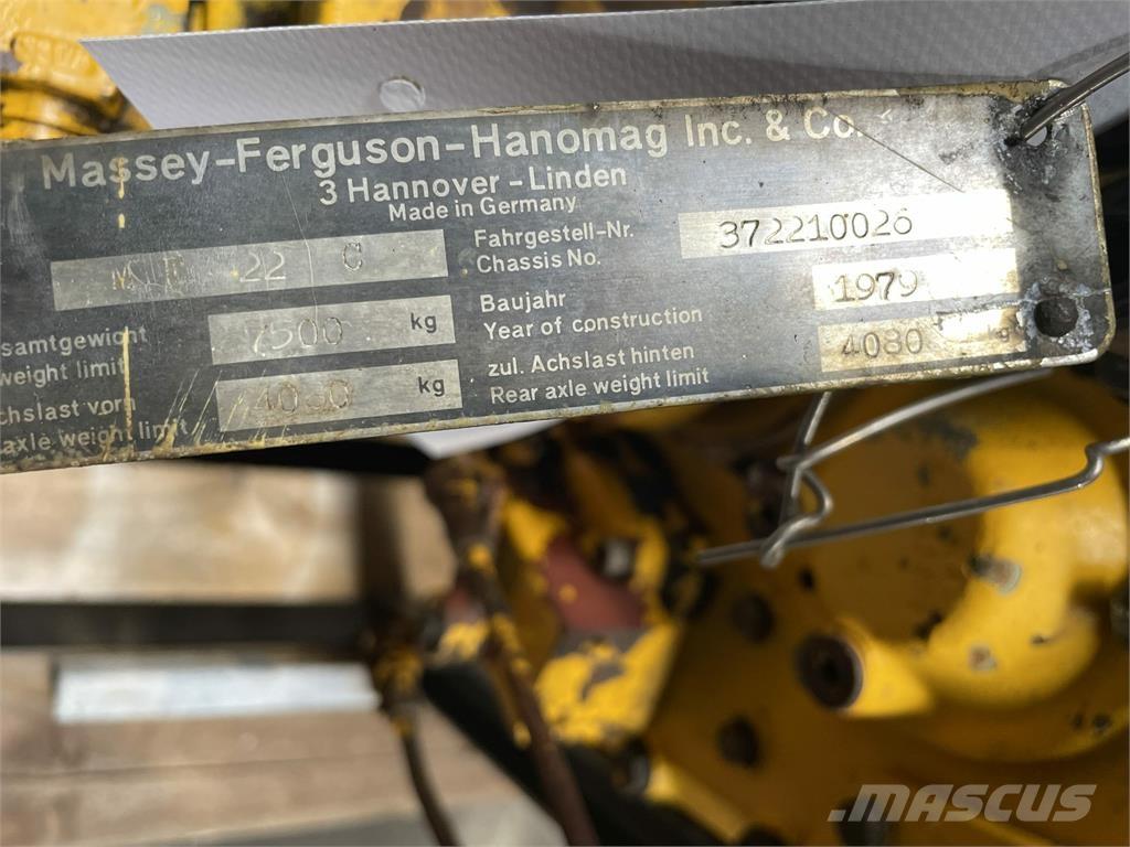 Hanomag 22C transmission Sanzuman