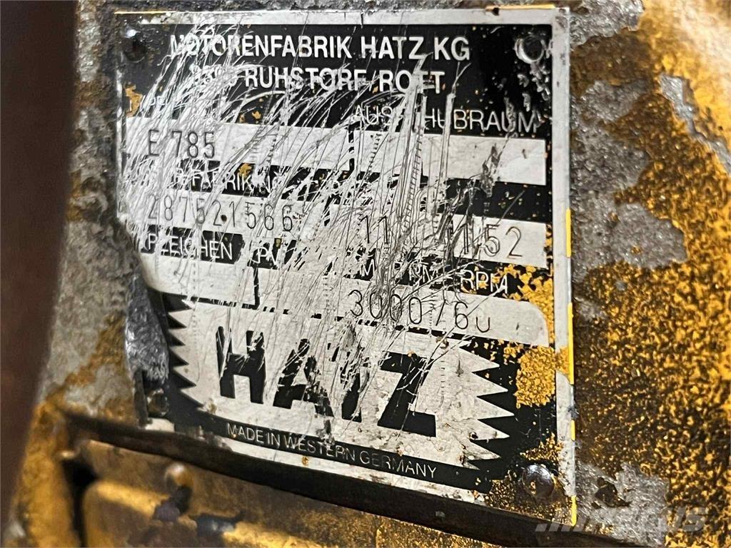 Hatz E785 motor Motorlar