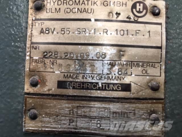  Hydr. pumpe ex. O&K RH5 Hidrolik
