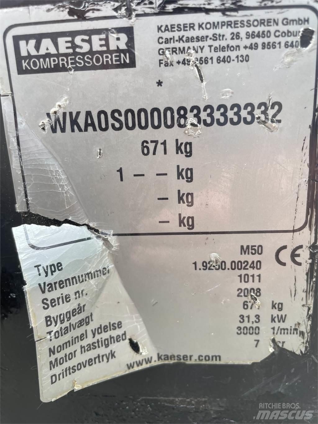 Kaeser M50 kompressor Kompresörler