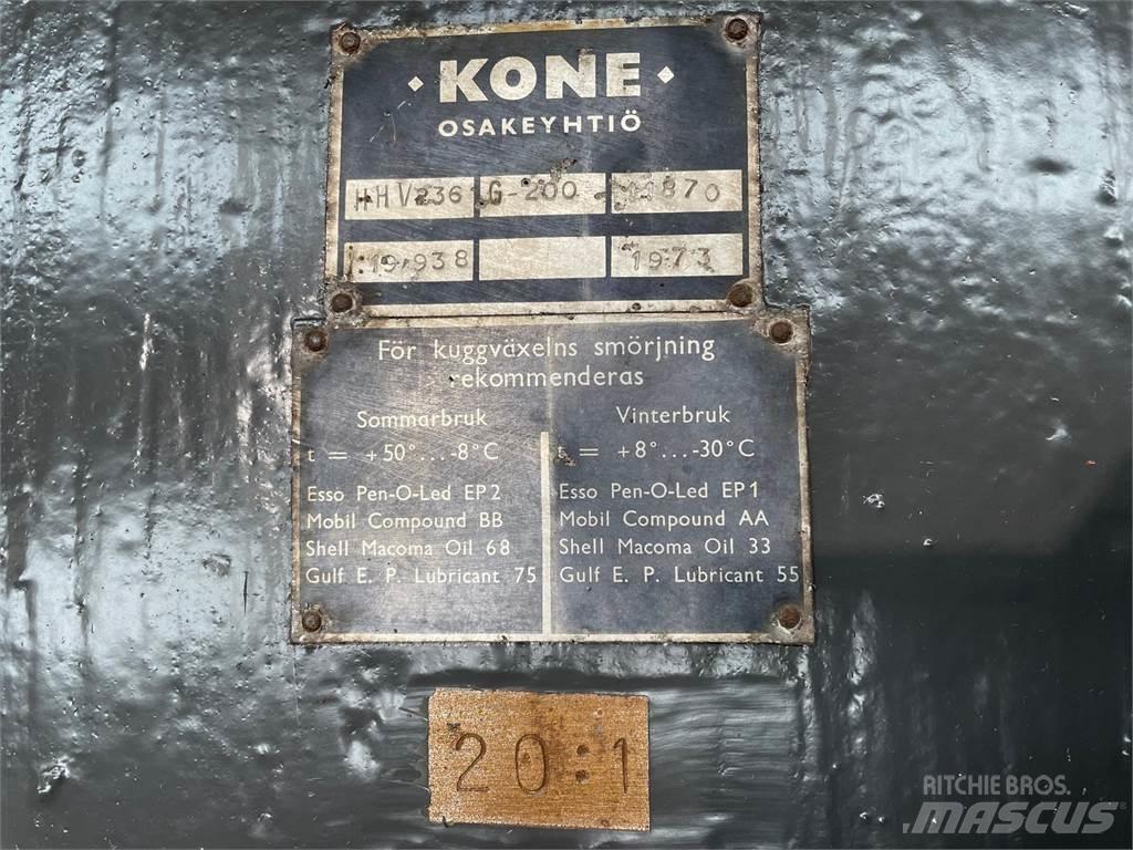 Kone Type HHV236 gear - 20:1 Sanzumanlar
