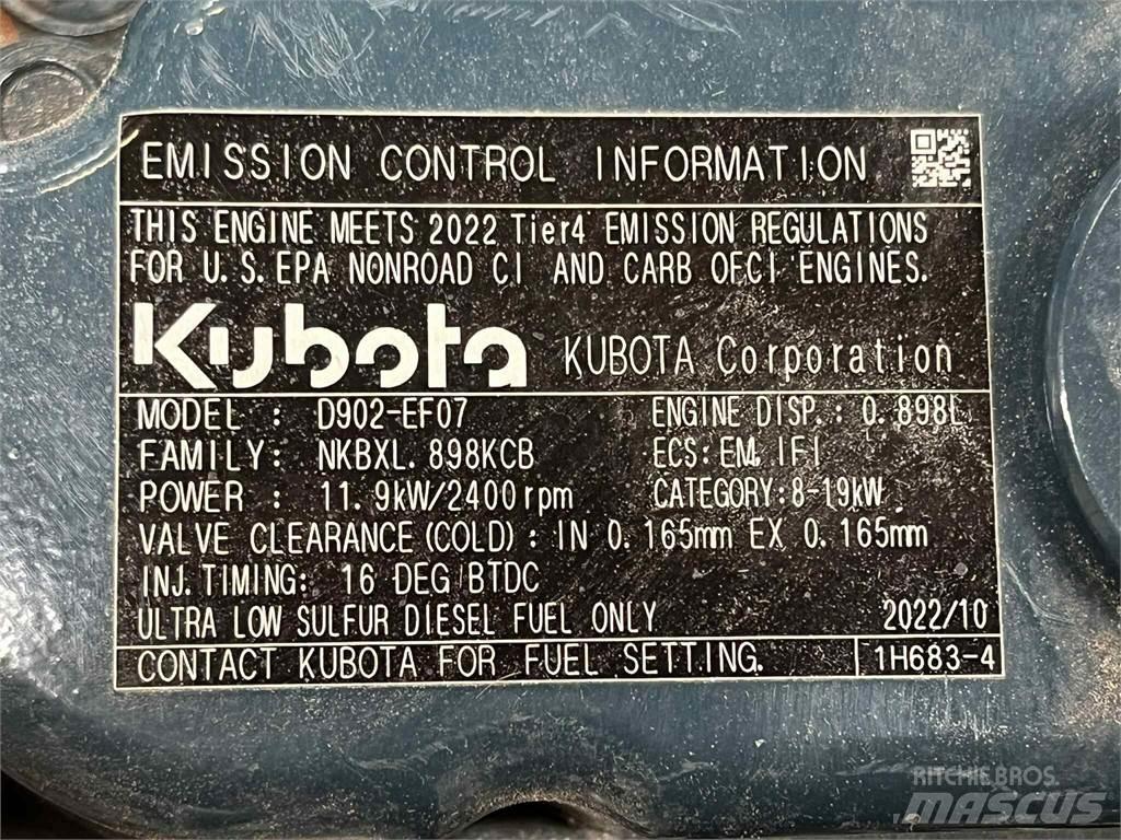 Kubota D902-EF07 motor Motorlar