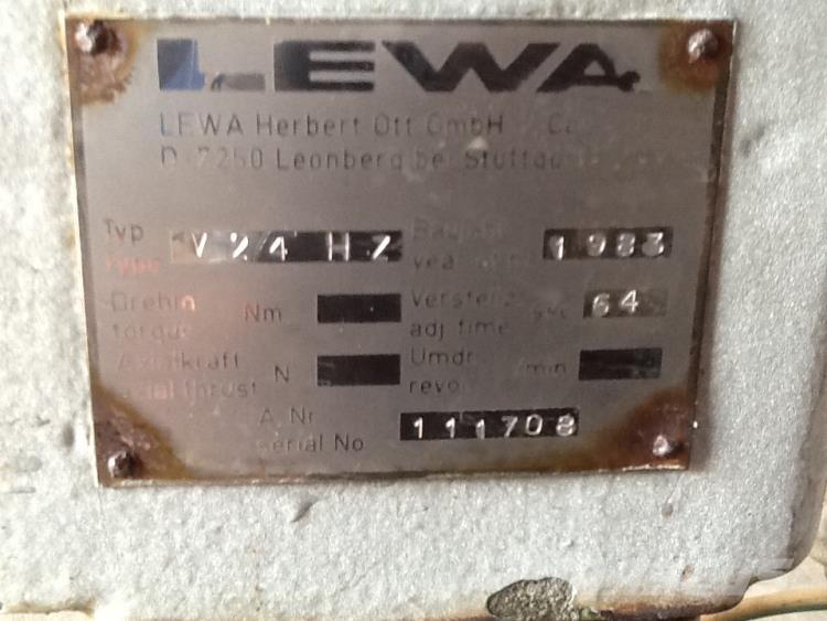 Lewa Type V24HZ pumpe Su pompalari