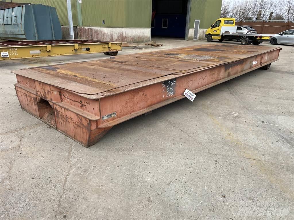 Mafi trailer 20ft - 25 ton Low loader yari çekiciler