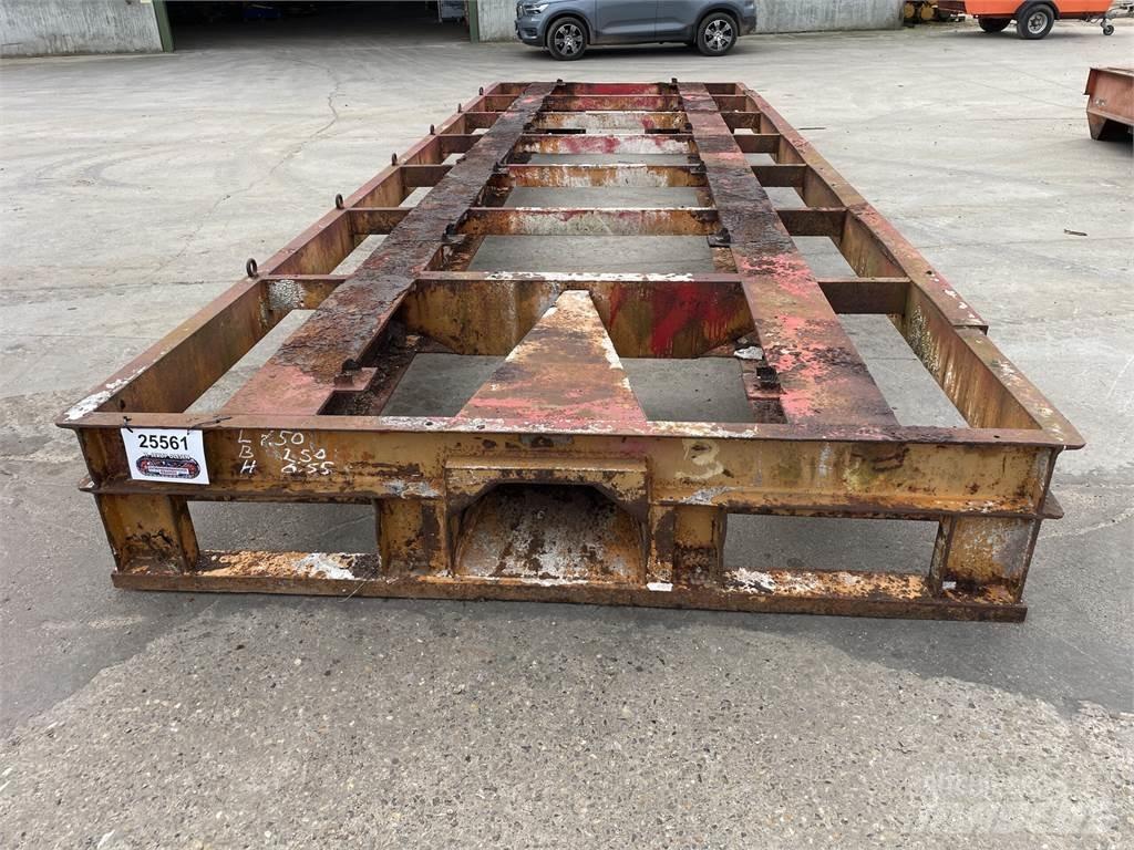 Mafi trailer 20ft - 25 ton Low loader yari çekiciler