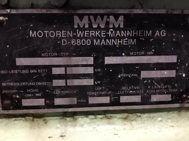 MWM type RHS518A motor Motorlar