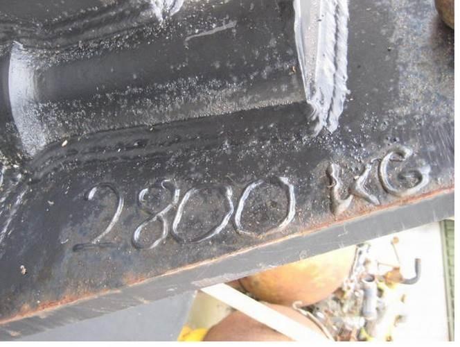  Nedbrydningskugle 2800 kg Kırıcılar