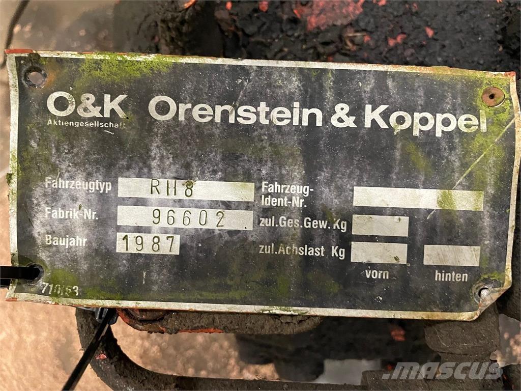 O&K RH8 Køregear Sanzuman