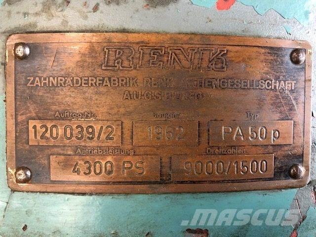 Renk gear type PA50P Sanzumanlar