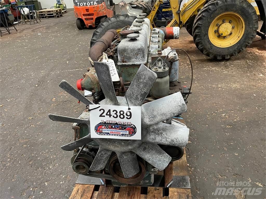 Scania D8L B09 motor. Motorlar