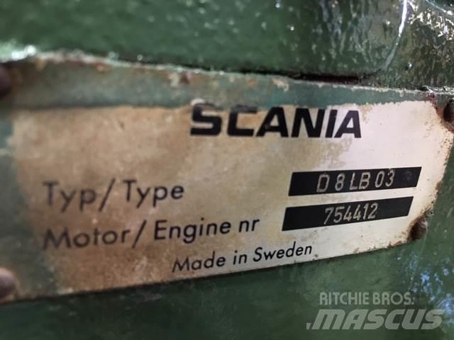 Scania D8LB03 motor Motorlar