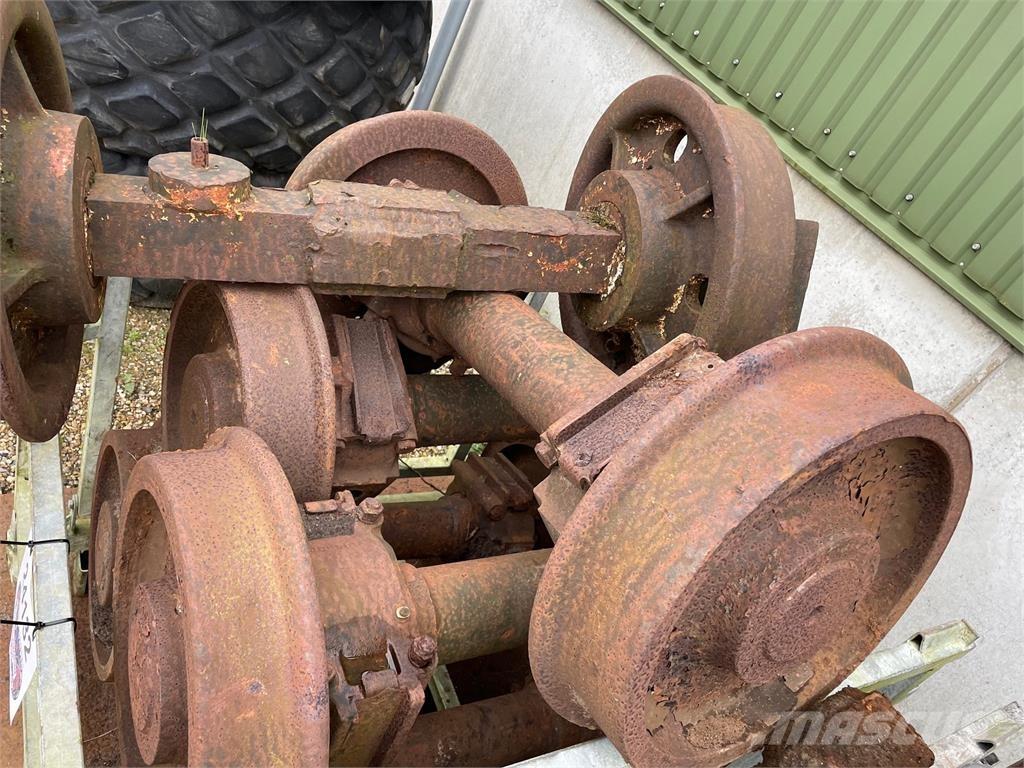  Skinnehjul ø450 mm + flange Lastikler