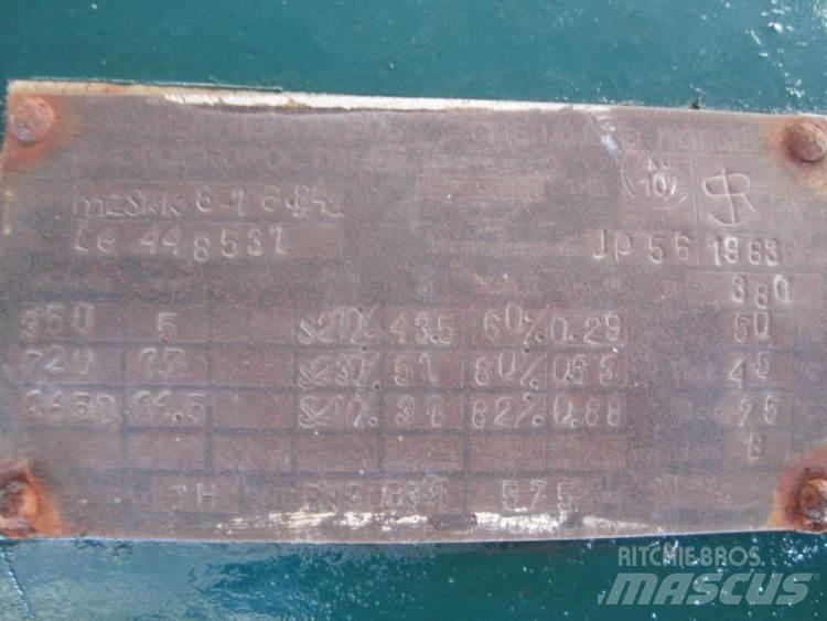  Spil Capstan - elektrisk Dış cephe asansörleri