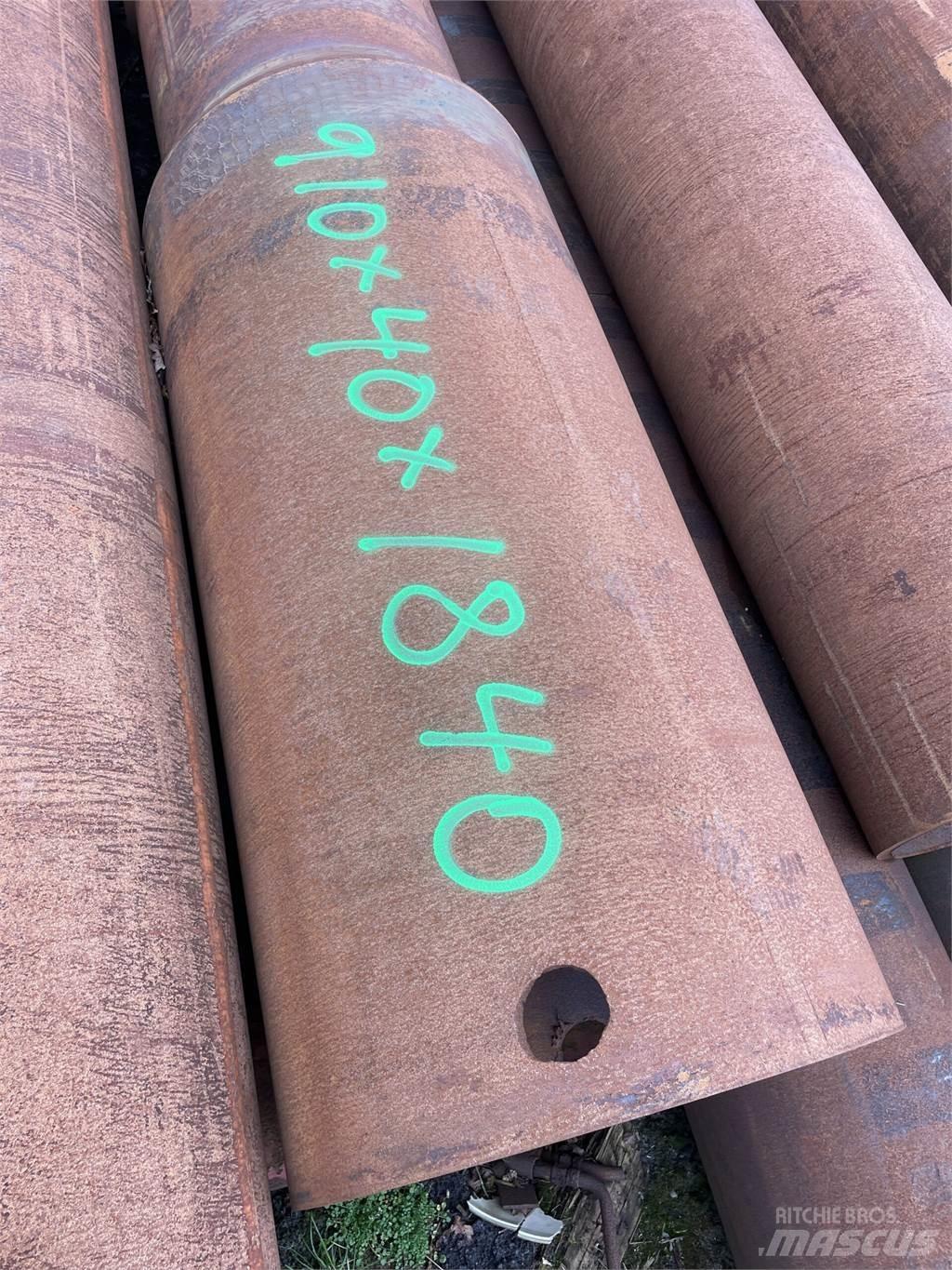  Stålrør ø910x40x1840 mm Boru hattı ekipmanları