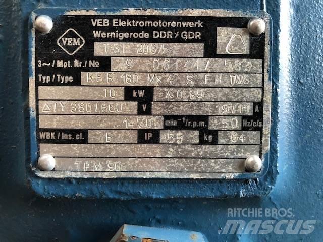 VEB kølekompressor - 4 cyl. Kompresörler