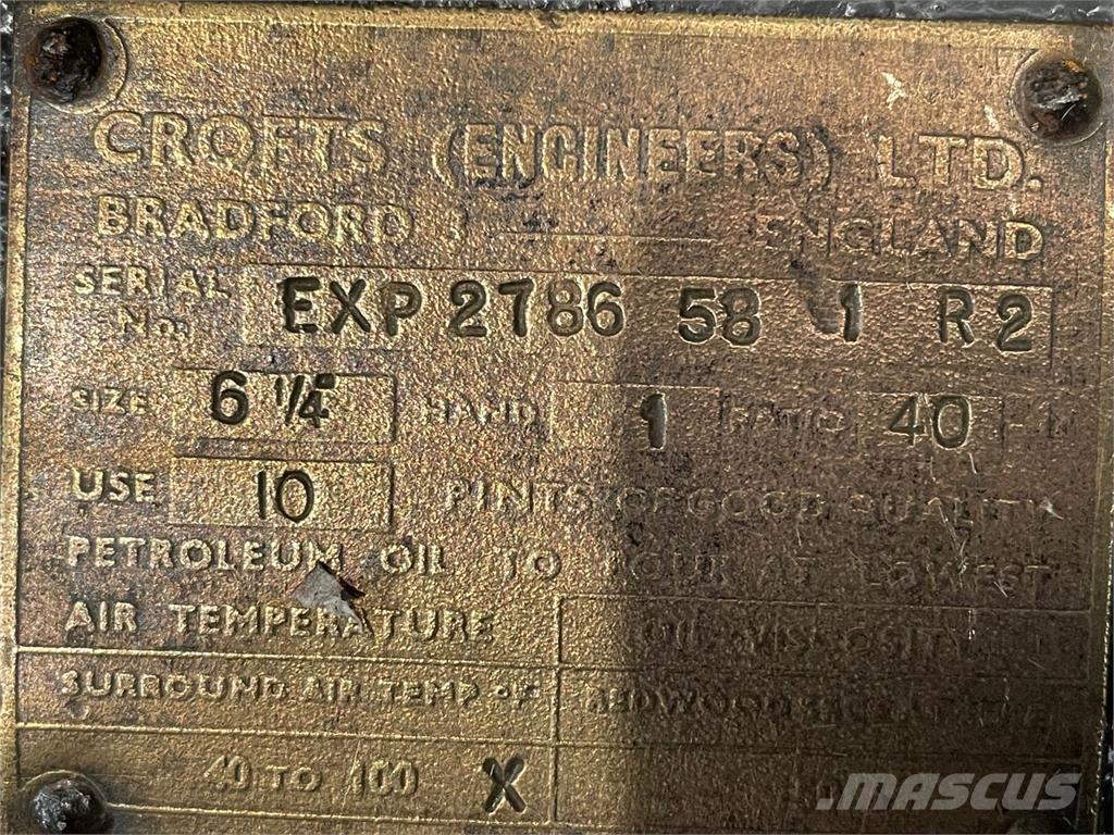  Vinkelgear fabr. Crofts Sanzumanlar