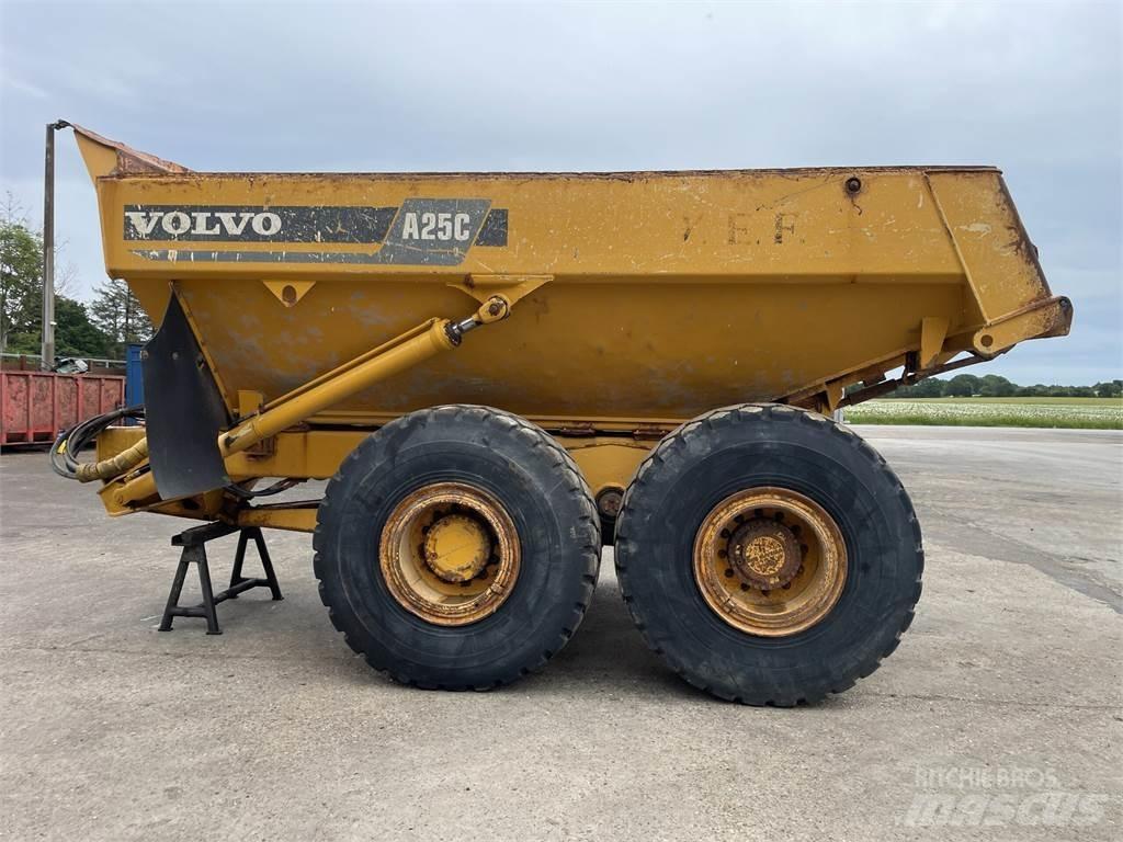 Volvo A25C dumpervogn 6x6 Belden kirma kamyonlar
