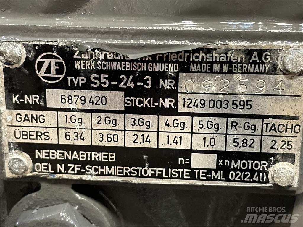 ZF gearkasse type S5-24-3 Sanzuman