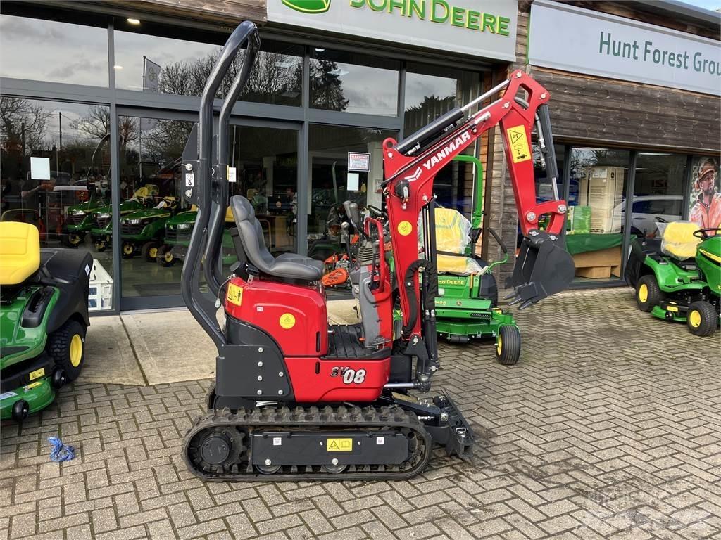 Yanmar SV08 Paletli ekskavatörler