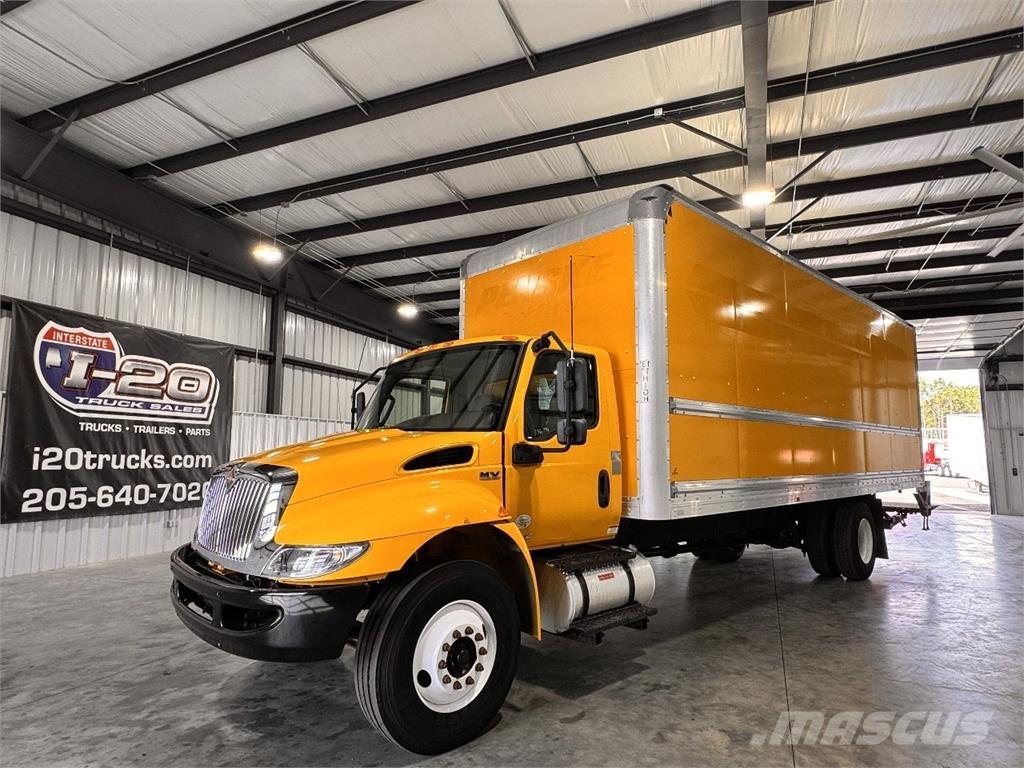 International MV607 Kapali kasa kamyonlar
