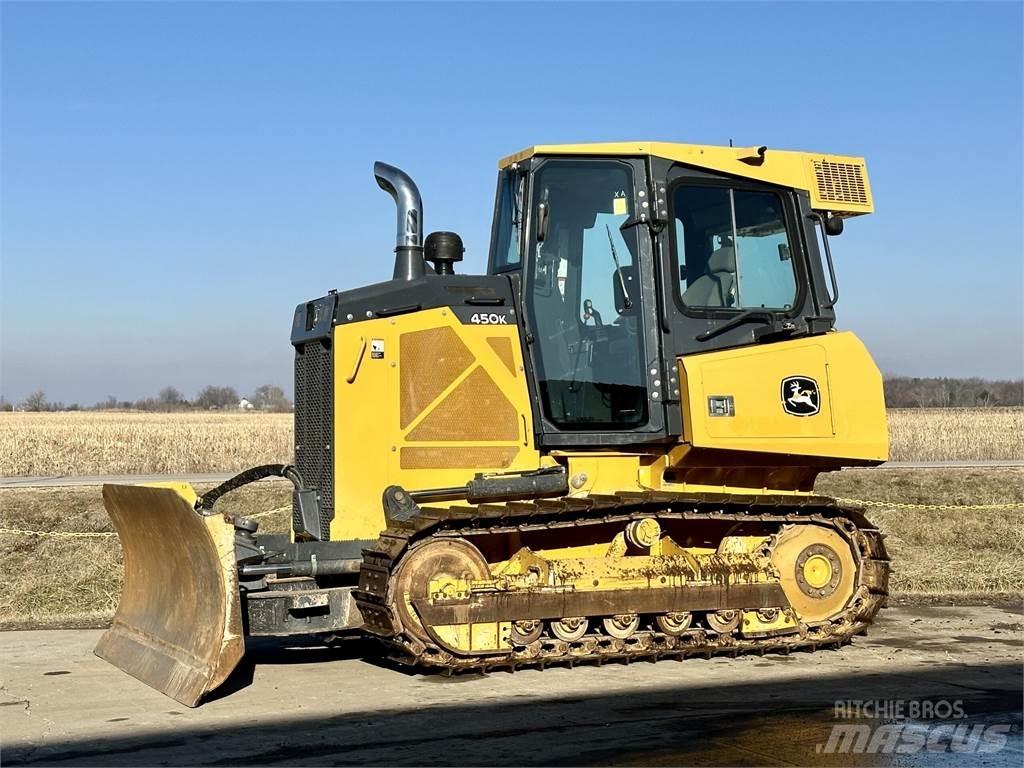 John Deere 450K Paletli dozerler