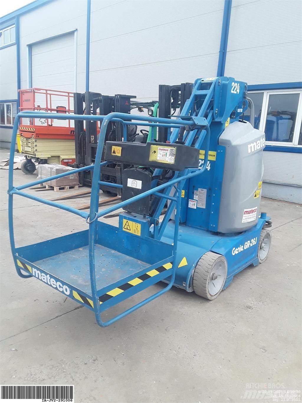 Genie GR26J Personel Platformları ve Cephe Asansörleri