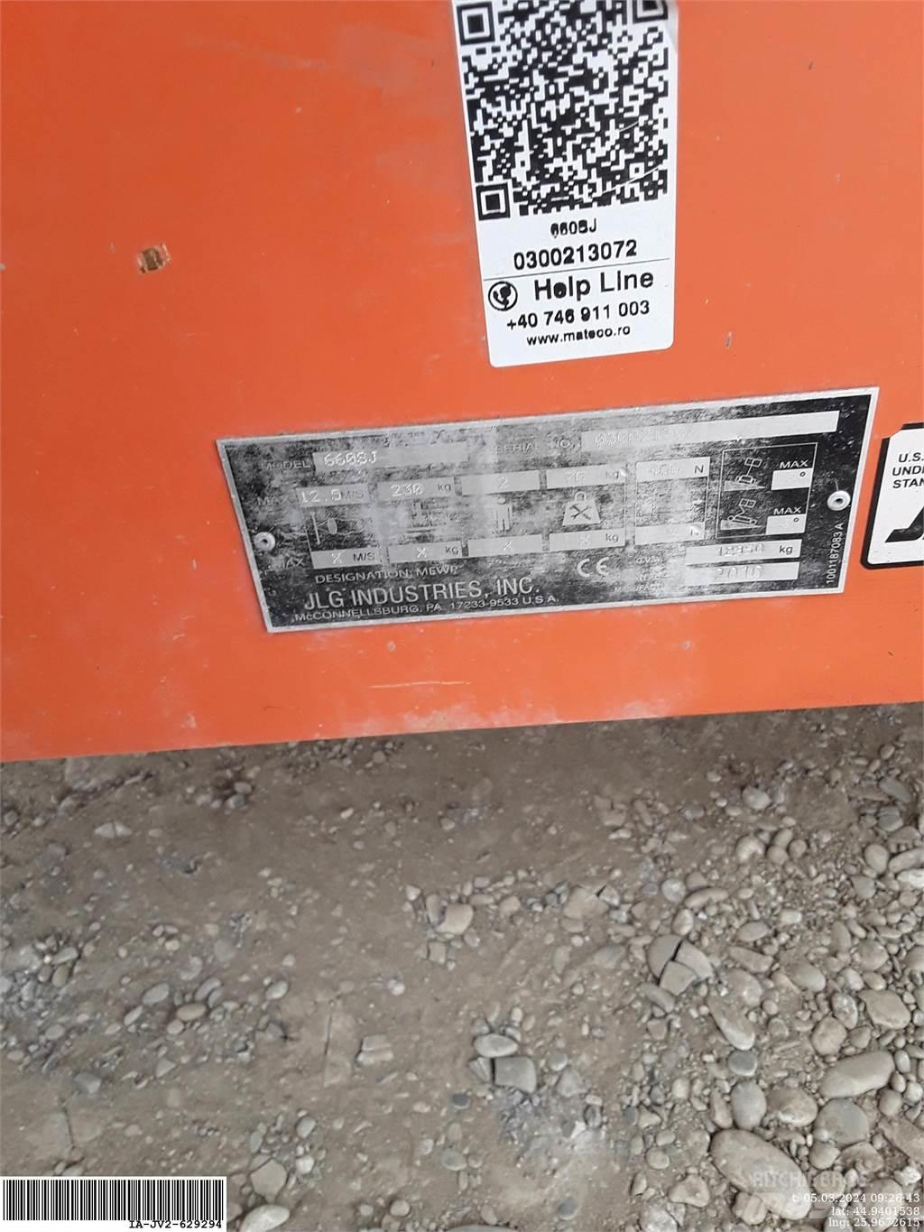 JLG 660SJ Körüklü personel platformları