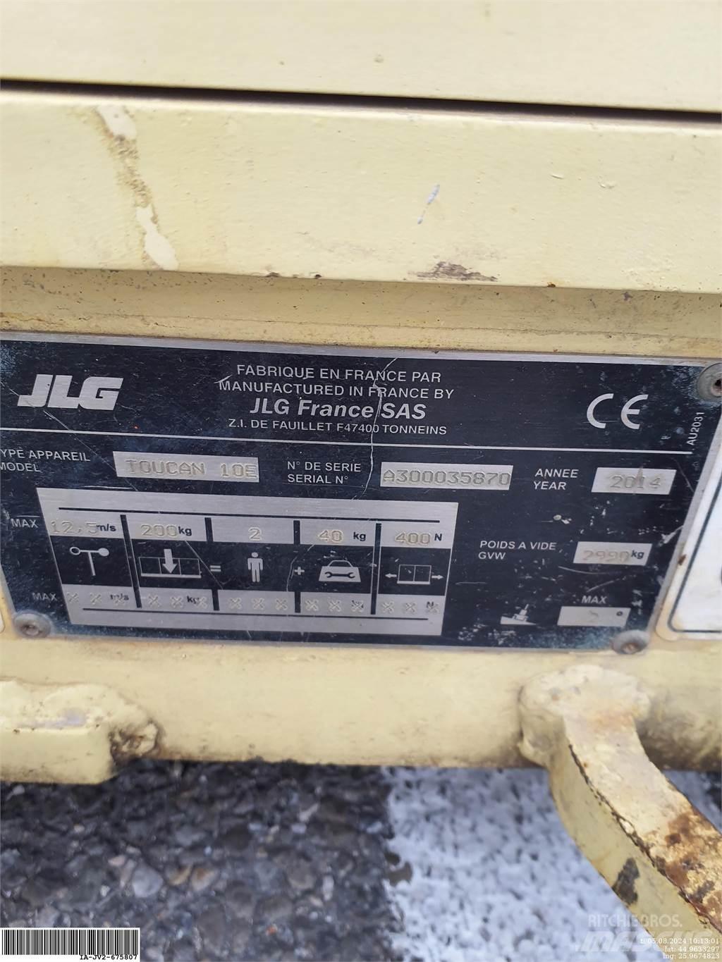 JLG Toucan 10E Personel Platformları ve Cephe Asansörleri