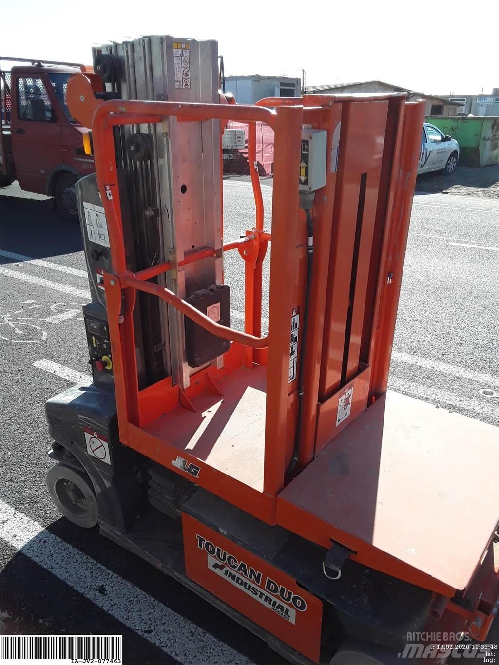 JLG Toucan duo Personel Platformları ve Cephe Asansörleri