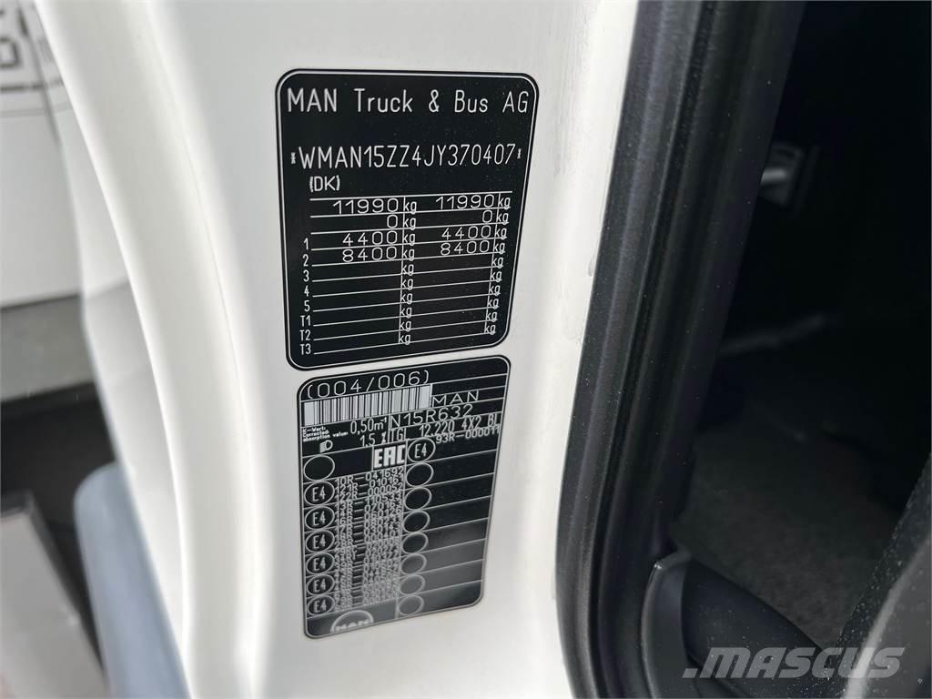 MAN TGL 12.220 Kapali kasa kamyonlar