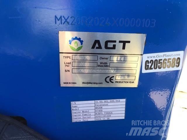 AGT MX20R Paletli ekskavatörler
