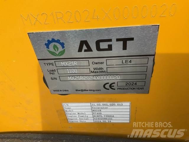 AGT MX21R Paletli ekskavatörler