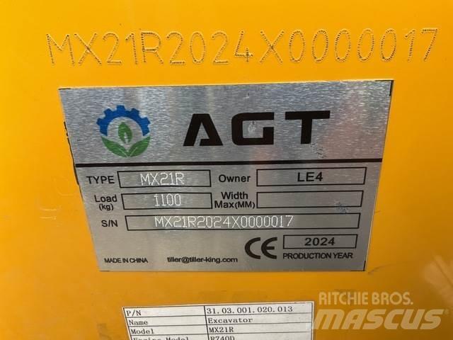 AGT MX21R Paletli ekskavatörler