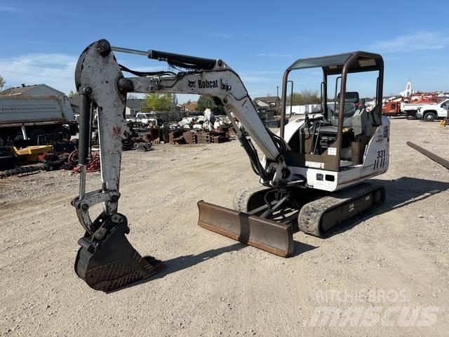 Bobcat 331 Paletli ekskavatörler