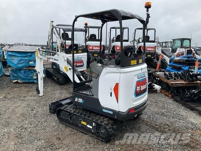Bobcat E19e Paletli ekskavatörler