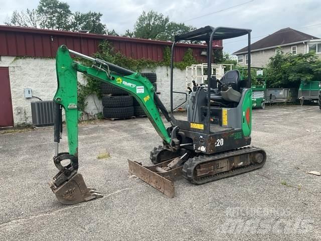 Bobcat E20 Paletli ekskavatörler