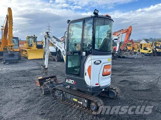 Bobcat E20Z Mini ekskavatörler, 7 tona dek