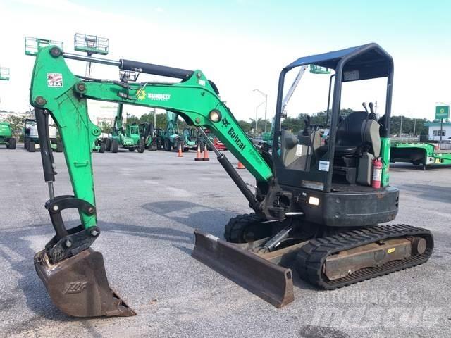 Bobcat E26 Paletli ekskavatörler